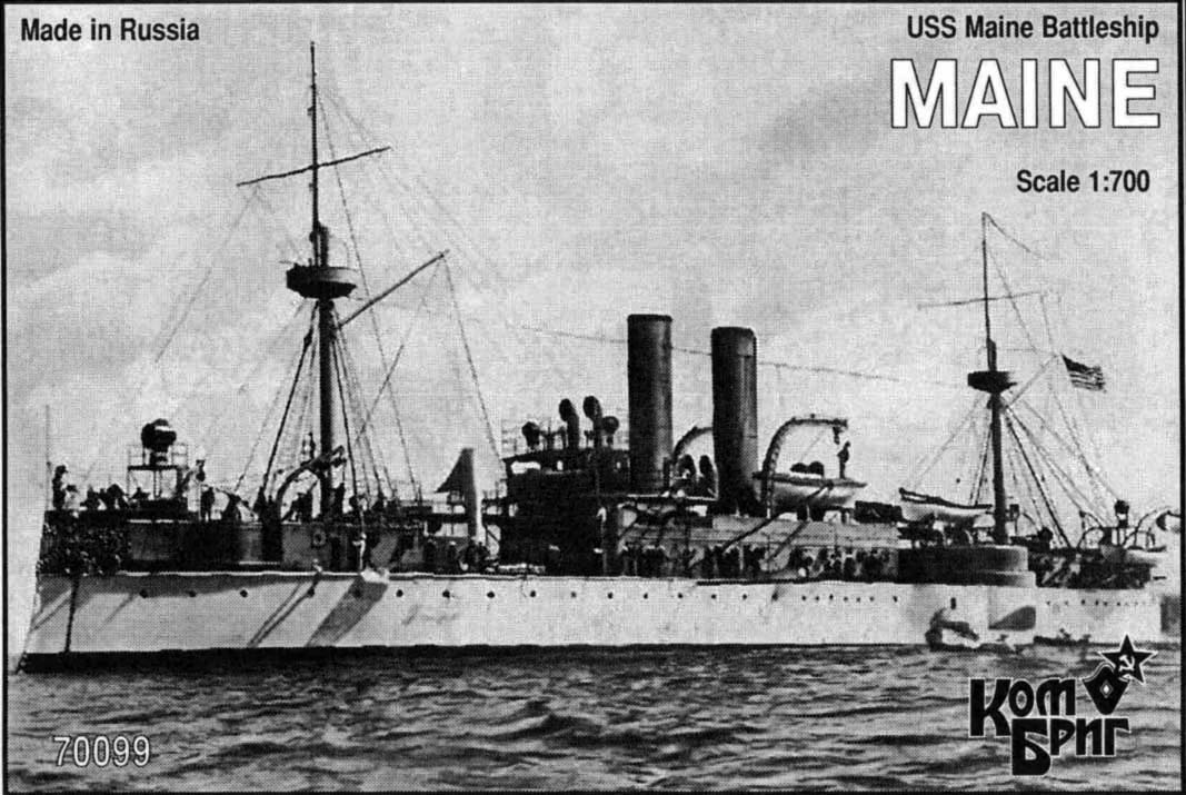 70099 Battleship Uss Maine 1895 1 700